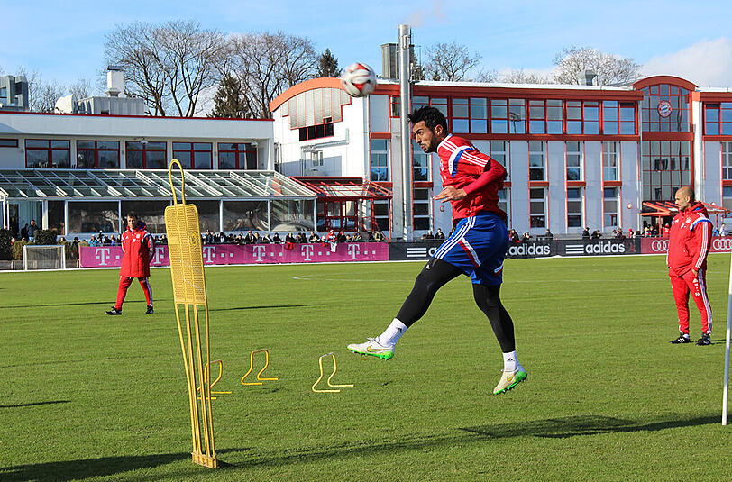 Der FC Bayern beim Samstagstraining nach der 1:4-Klatsche in Wolfsburg.