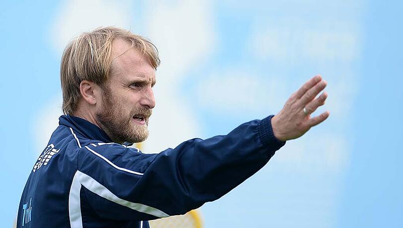 Neuer Trainer der Profi-Löwen: Daniel Bierofka. Neuer Trainer der Profi-Löwen: Daniel Bierofka.