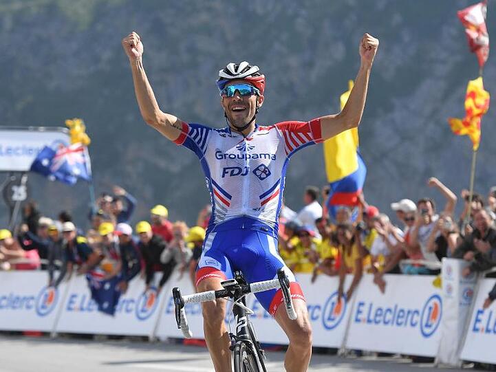 Thibaut Pinot gewann die 14. Tour-Etappe.