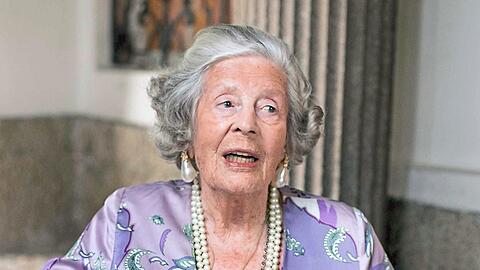 Eine sehr besondere Frau: Marianne "Manni" Fürstin zu Sayn-Wittgenstein-Sayn.