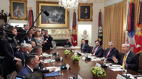 Trump und Orban sprachen über den Energiehandel.