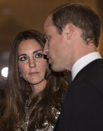 Herzogin Catherine: Ihr strahlend-schöner Auftritt im Glitzer-Kleid bei der Tusk-Foundation. Die Bilder
