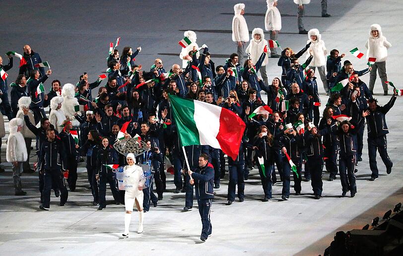 Weitere Bilder von der Eröffnungsfeier der Olympischen Spiele in Sotschi!