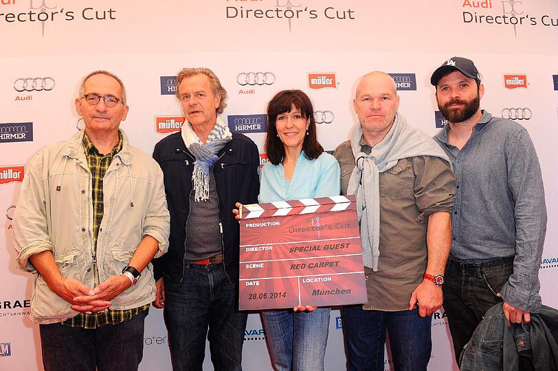 Die Regisseure Dominik Graf, Ralf Huettner, Ute Wieland, Uwe Boll, Baran Bo Odar (v.l.n.r)