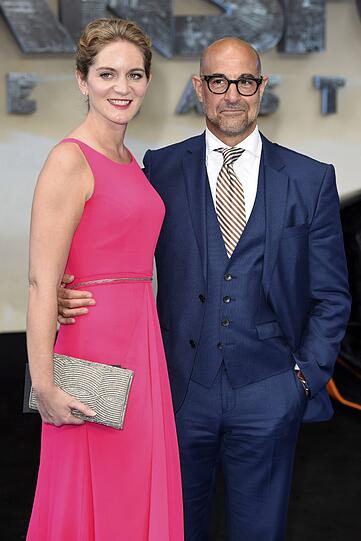 Stanley Tucci und Felicity Blunt