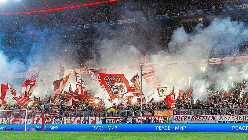 Vor allem bei internationalen Spielen kann auch die Allianz Arena zur lautstarken Festung werden.