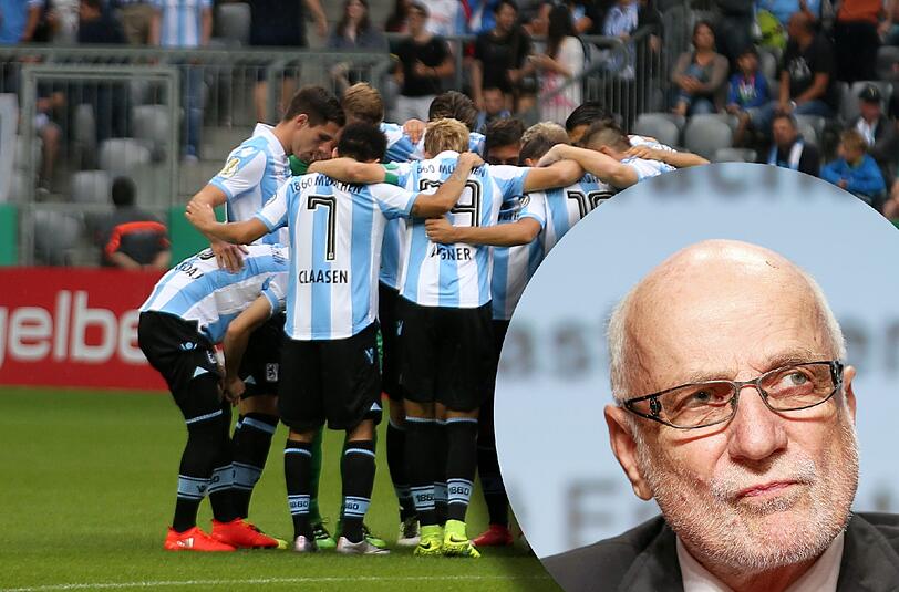 Treten heute Abend in Nürnberg an: Die Profis des TSV 1860.