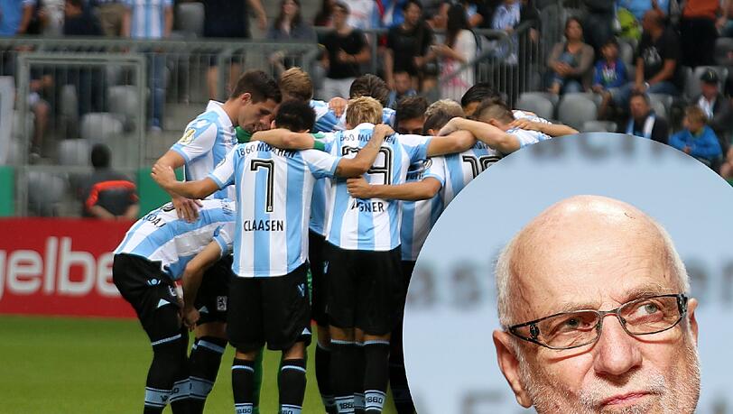 Treten heute Abend in Nürnberg an: Die Profis des TSV 1860. Treten heute Abend in Nürnberg an: Die Profis des TSV 1860.