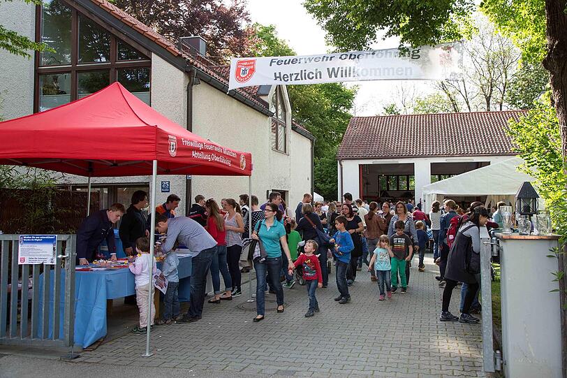 Zum Ausklang gab's außerdem einen Biergarten.