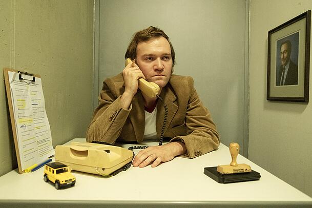 Schauspieler Vincent Redetzki. Foto: Armin Smailovic.