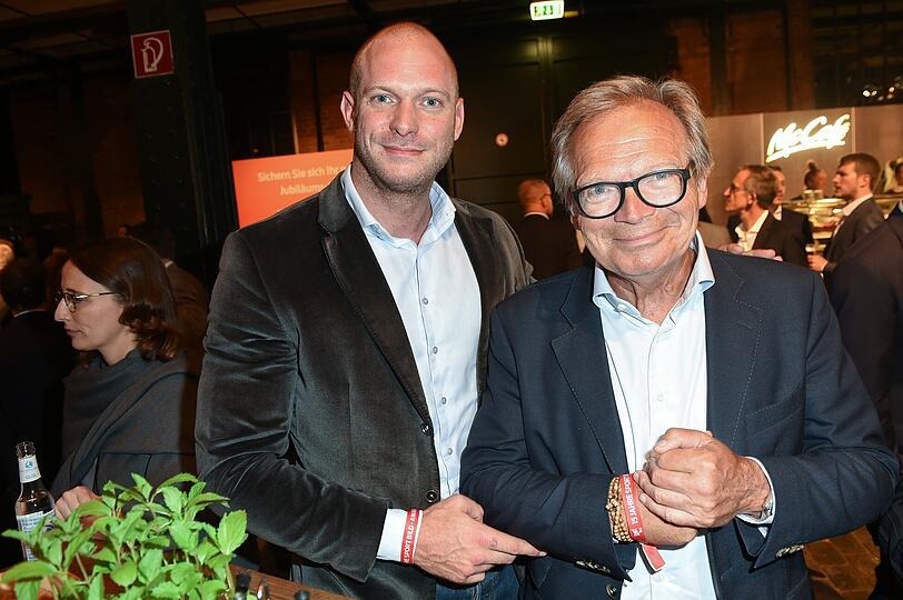 Werner Klatten und Sohn Moritz