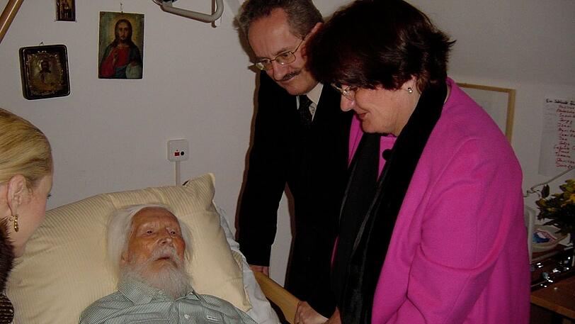 Am Sterbebett von Timofej nahm Christian Ude Abschied.