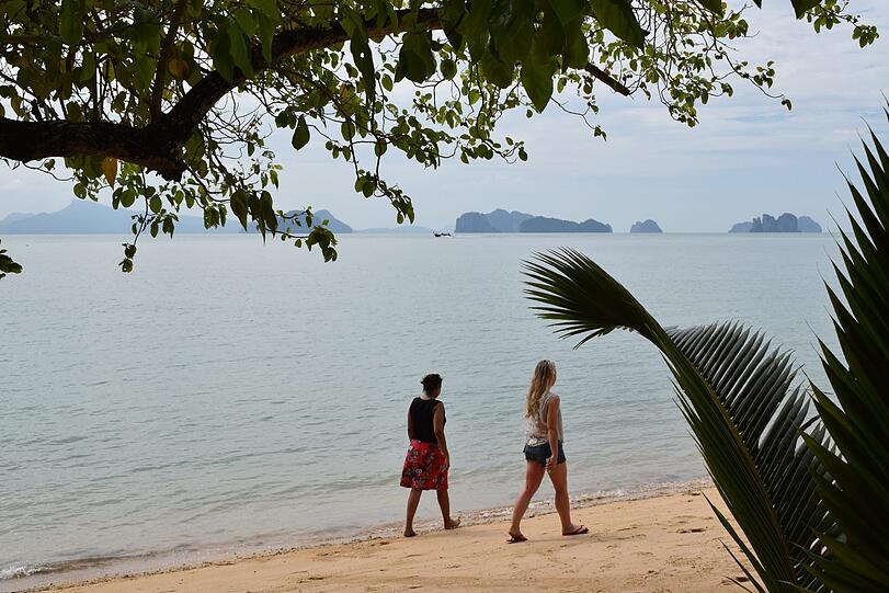 Einsam sind die Strände auf Koh Yao Noi.