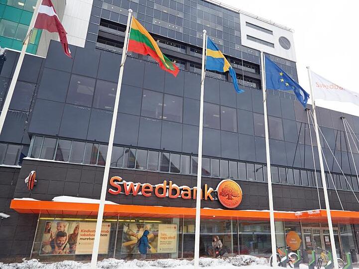 Sitz der Swedbank im estnischen Tallinn.