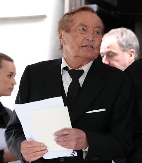 Gerhard Mayer-Vorfelder, der ehemalige Präsident des Deutschen Fussball-Bundes.