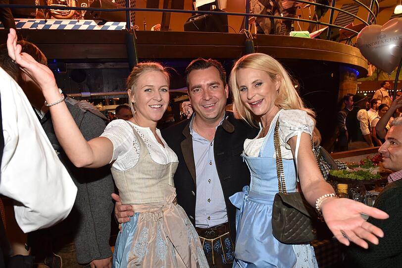 Falk Raudies mit Frau Andrea und Sonja Kiefer