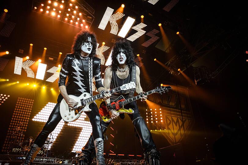 Purer Rock'N'Roll in München: Kiss in der Olympiahalle.