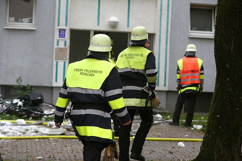 Heftige Explosion in Berg am Laim. Die Bilder!