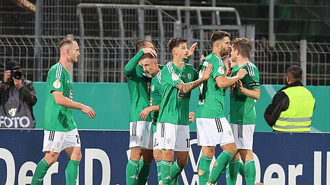 Underdog FC Homburg setzte sich gegen Zweitligist SpVgg Greuther Fürth durch.