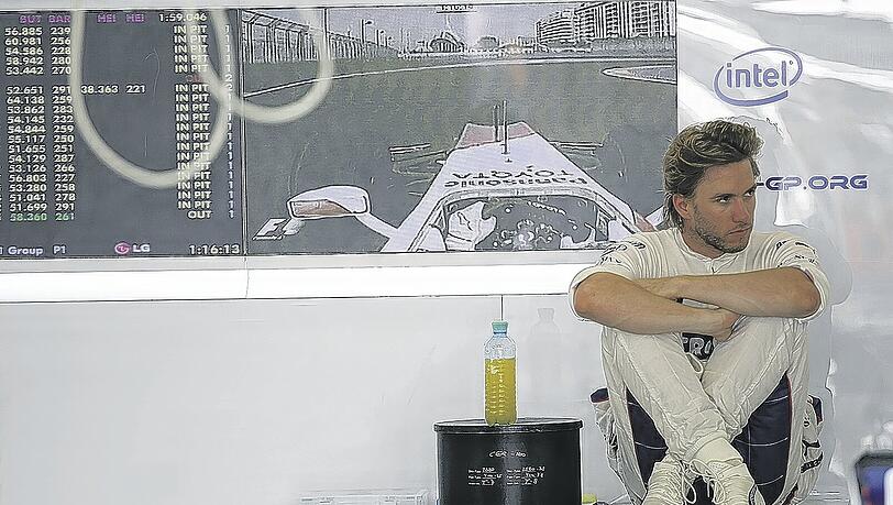 Nick Heidfeld steht vor einer offenen Zukunft. Er weiß nicht, was er nächstes Jahr machen wird.