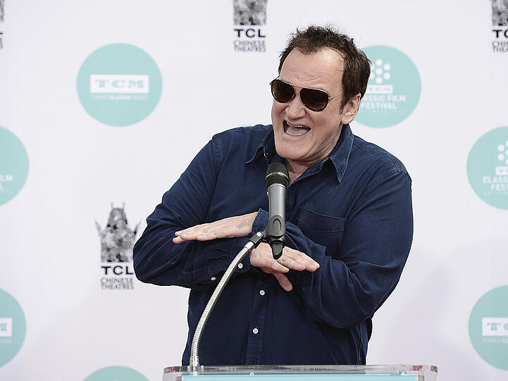 Schluss mit Rechtschreibübungen - und trotzdem erfolgreich: Quentin Tarantino