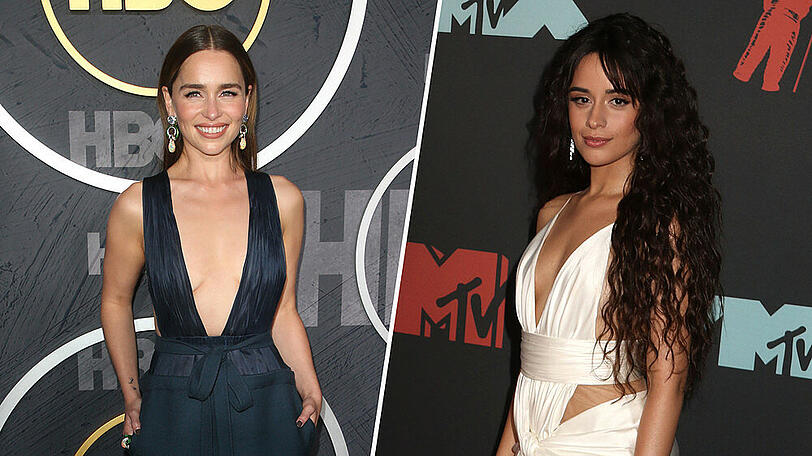Camila Cabello (r.) ist ein riesiger Fan von Emilia Clarke
