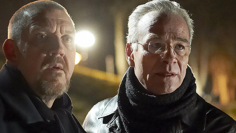 Die Kölner Kommissare Max Ballauf (Klaus J. Behrendt, re.) und Freddy Schenk (Dietmar Bär, li.) müssen den Tod von drei kleinen Kindern aufklären Die Kölner Kommissare Max Ballauf (Klaus J. Behrendt, re.) und Freddy Schenk (Dietmar Bär, li.) müssen den Tod von drei kleinen Kindern aufklären