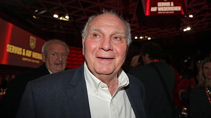 Für eine Abschaffung der 50+1-Regel in Deutschland: Bayern-Ehrenpräsident Uli Hoeneß.