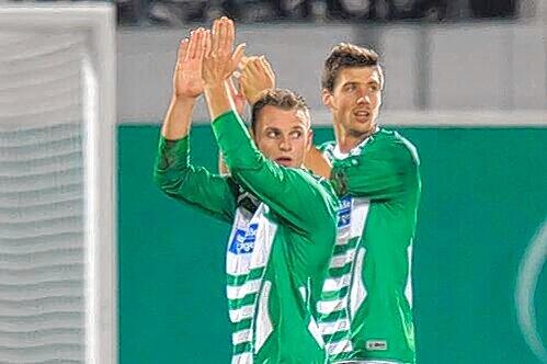 Melden sich zurück: Jan Mauersberger und Flügelmann  Bernd Nehrig (links) sollen für neuen Fürther Schwung sorgen.