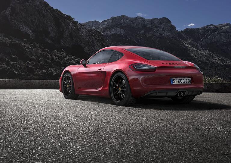 Kräftiges Coupé: Der Porsche Cayman GTS kommt auf 250 kW/340 PS.