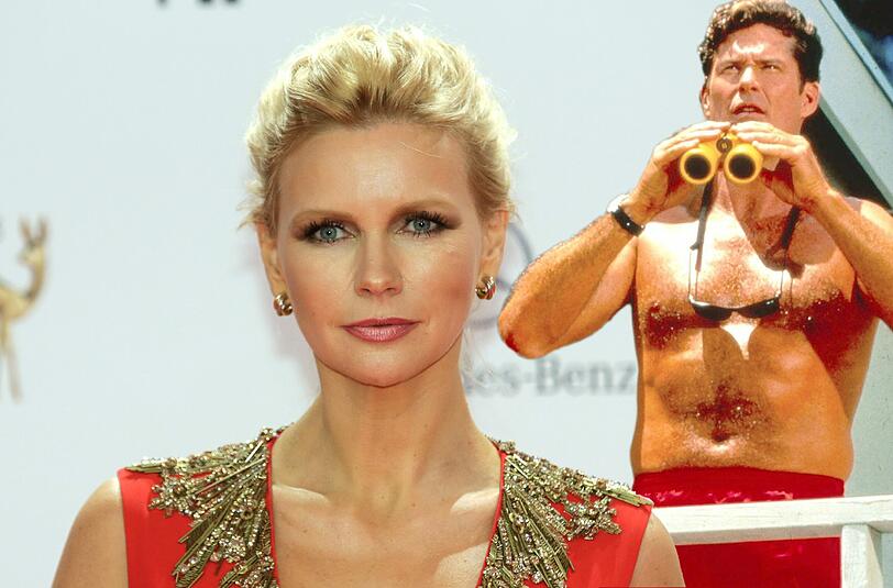 David Hasselhoff wollte mit Veronica Ferres am "Baywatch"-Set ein Glas Wasser trinken...