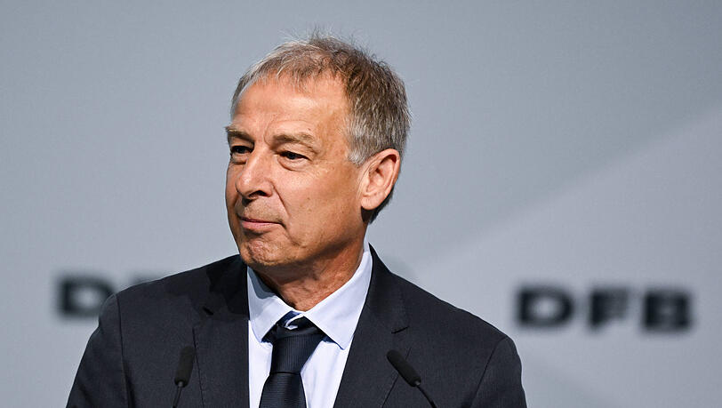 Bewies im Vorfeld der Heim-WM 2006 Kommunikationsgeschick bei der Torh&uuml;terfrage: Der damalige Bundestrainer J&uuml;rgen Klinsmann.