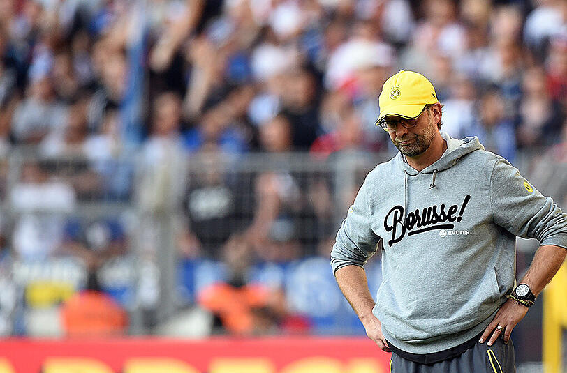 Schwere Zeiten für Jürgen Klopp. Schafft er es, den BVB wieder in die Spur zu kriegen?