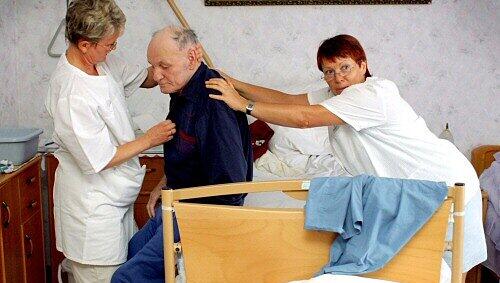 Pflege eines Alzheimer-Patienten Pflege eines Alzheimer-Patienten