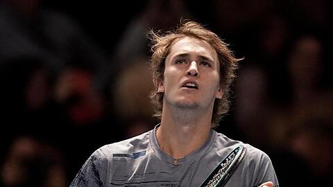 Geht mit Respekt in das Duell gegen den Griechen Stefanos Tsitsipas: : Alexander Zverev.