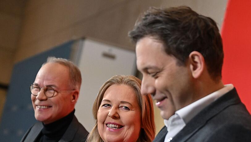 Die SPD-Chefs sprechen heute bei der Fraktionsklausur.