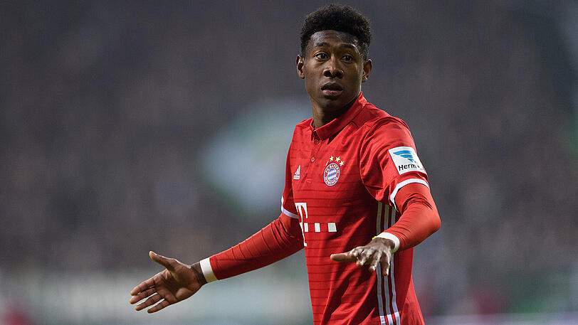 Bester Linksverteidiger: David Alaba vom FC Bayern.
