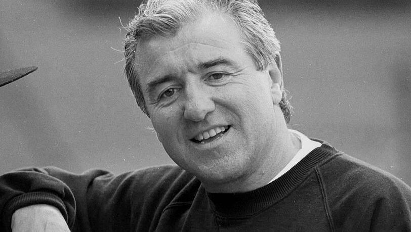 Terry Venables während der Fußball-Europameisterschaft 1996.