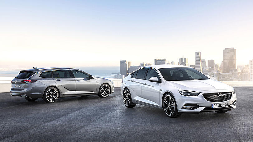 Neues Rüsselsheimer Flaggschiff: Opel Insignia, als Kombi Sports Tourer und Limousine Grand Sport.