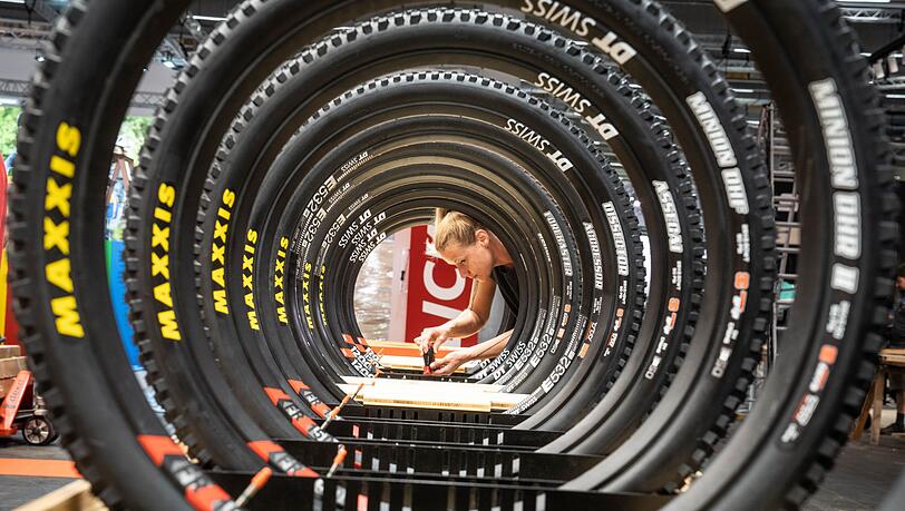 Die Fahrradbranche in Deutschland leidet noch immer unter den Nachwehen des vergangenen Corona-Booms. (Archivbild) Die Fahrradbranche in Deutschland leidet noch immer unter den Nachwehen des vergangenen Corona-Booms. (Archivbild)
