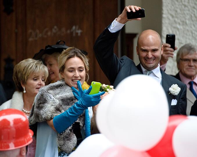 Sehen Sie hier weitere Bilder von der Hochzeit von Prinzessin Maria Theresia in Tutzing.