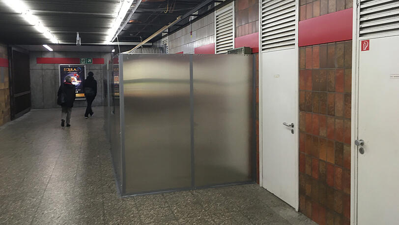 Bald teurer? WC an der U-Bahn Fraunhoferstraße. (Archivbild)
