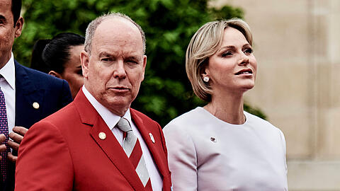 Fürst Albert musste beim Besuch der Princess Grace Awards auf seine Ehefrau Charlène verzichten.