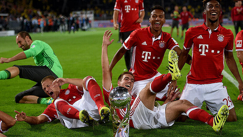 Die Bayern freuen sich über den ersten Titel der Saison, das ZDF über die meisten Zuschauer. Die Bayern freuen sich über den ersten Titel der Saison, das ZDF über die meisten Zuschauer.