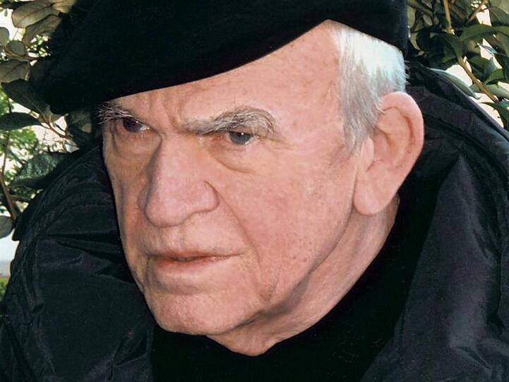 Milan Kundera im Jahr 2005 in Madrid.