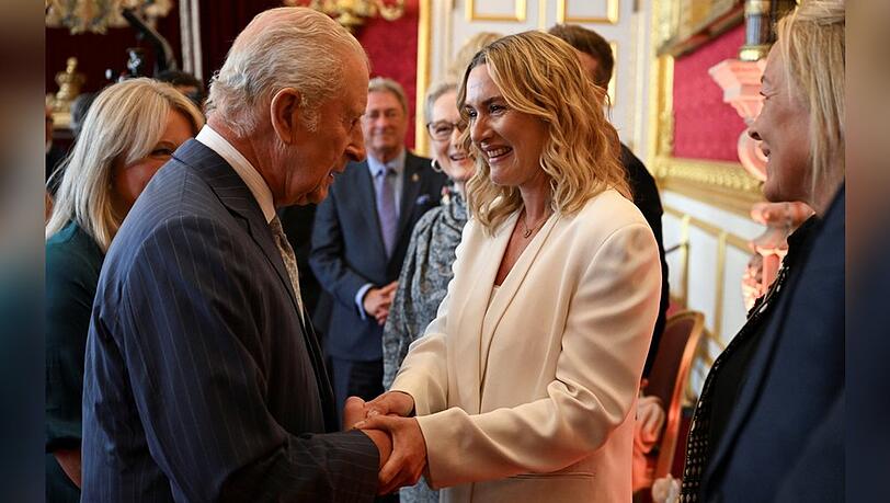 Kate Winslet ist seit Kurzem Botschafterin für König Charles' Stiftung. Kate Winslet ist seit Kurzem Botschafterin für König Charles' Stiftung.