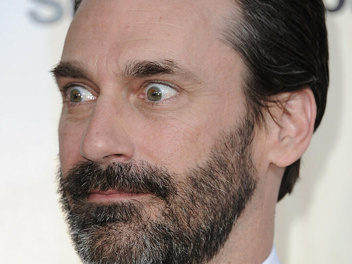 Jon Hamm bei einer "Mad Men"-Feier in Los Angeles