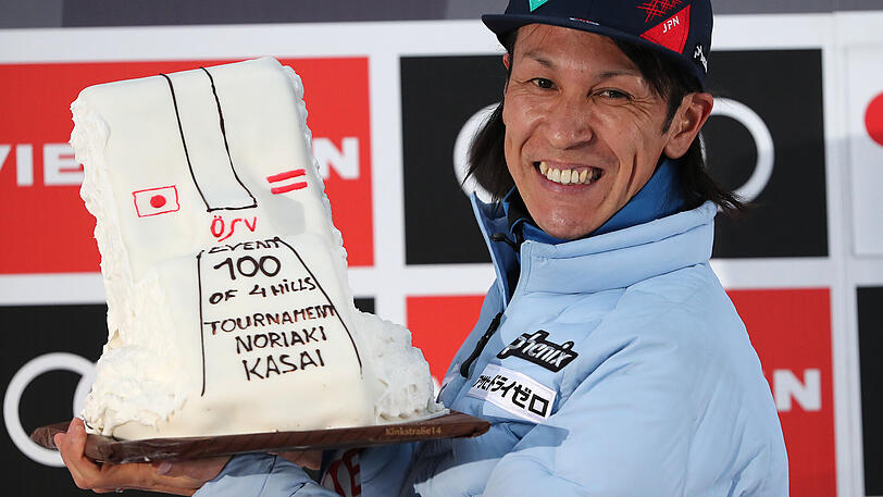 Am 4. Januar feierte Noriaki Kasai am Bergisel in Innsbruck seinen 100. Wettbewerb bei der Vierschanzentournee.
