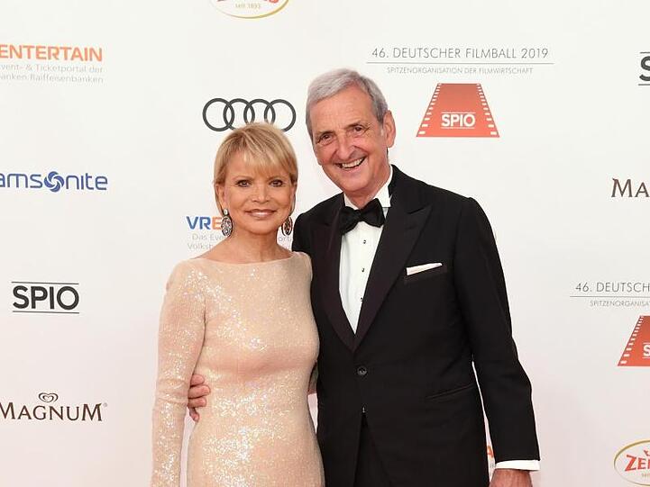 Uschi Glas und Dieter Hermann lassen sich den Deutschen Filmball nicht entgehen.