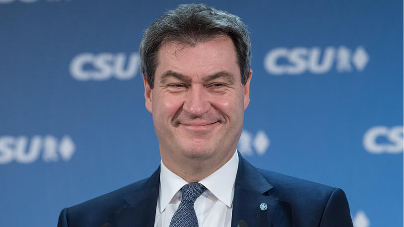 Kann aufatmen: Ministerpräsident Markus Söder (CSU).